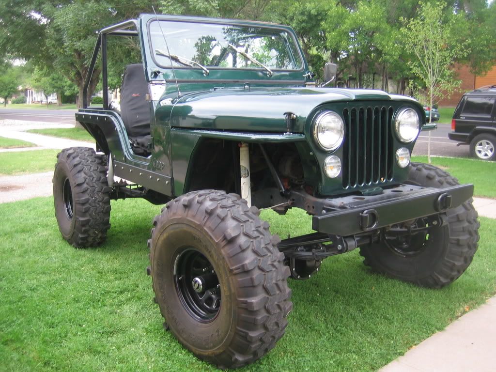 CJ5 Flat Fenders